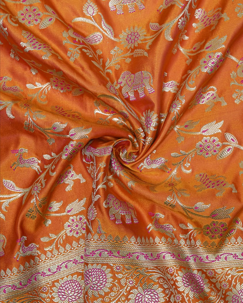 Banarasi Mashru Silk Saree