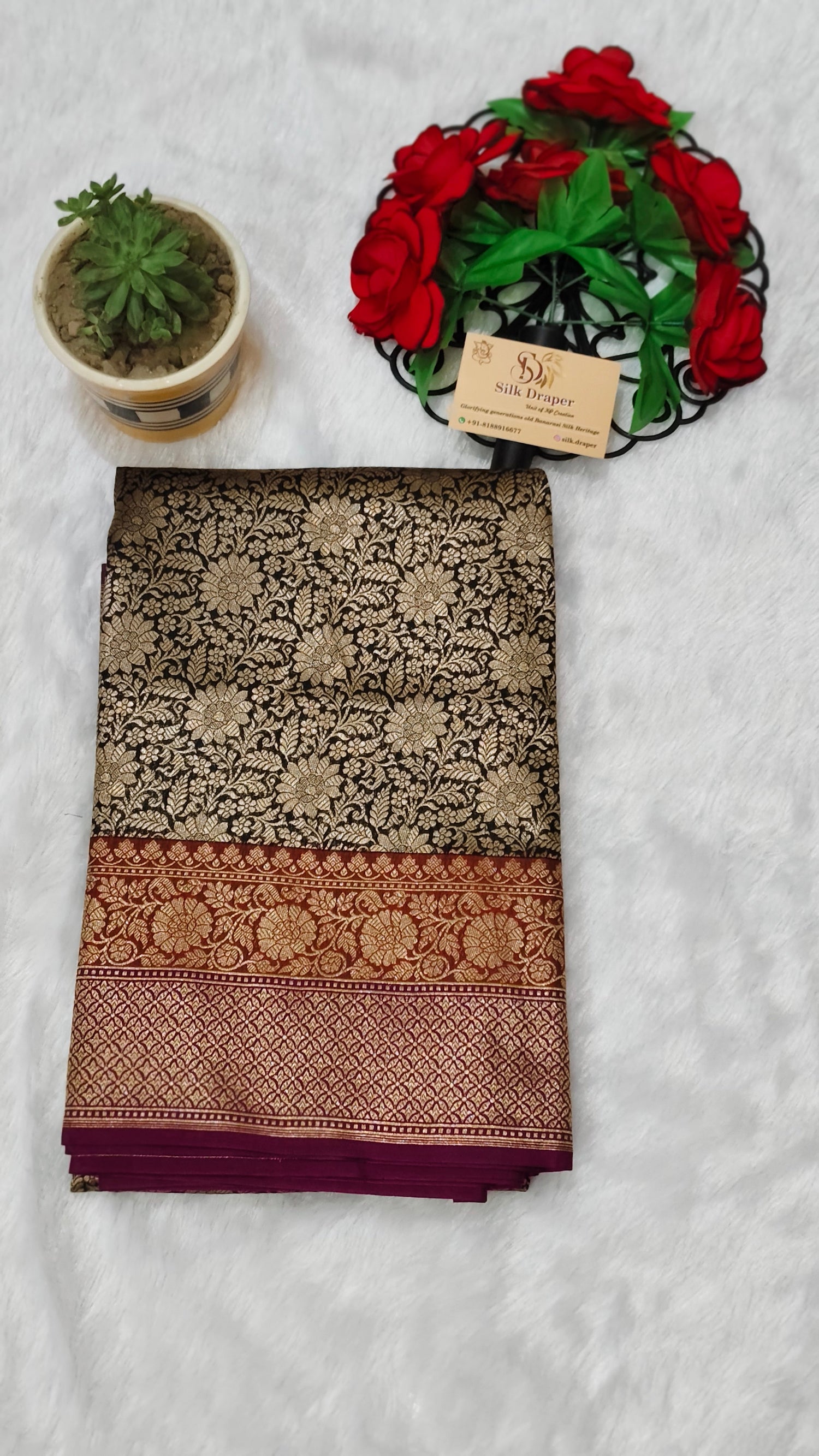 Banarasi Brocade Tanchhuyi silk