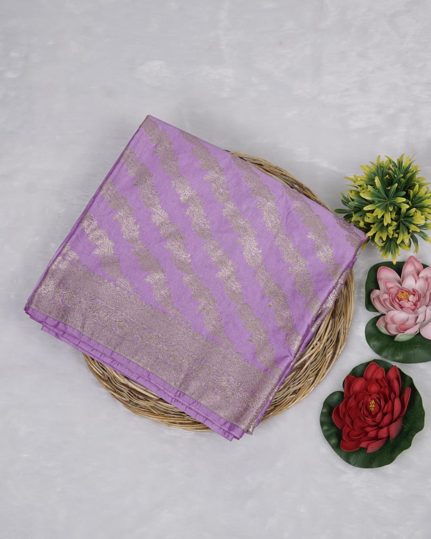 Semi Katan Banarasi Silk Saree