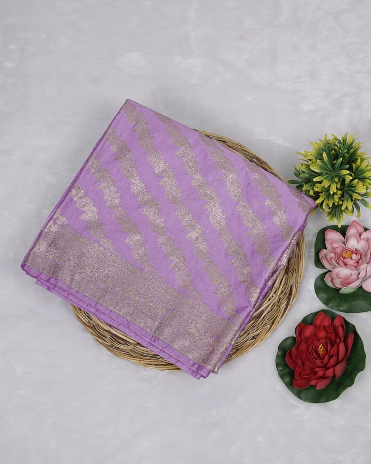 Semi Katan Banarasi Silk Saree