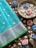 Banarasi pure khaddi chiffon saree