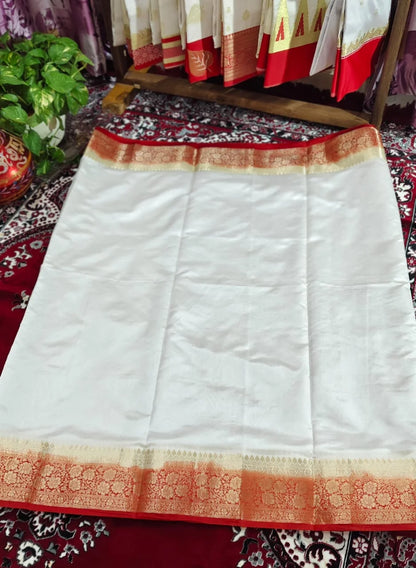 Pure dupion Silk saree