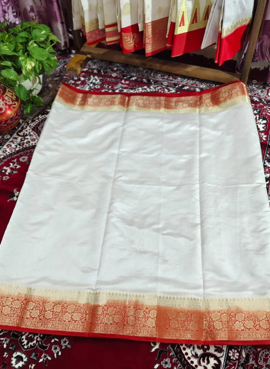 Pure dupion Silk saree