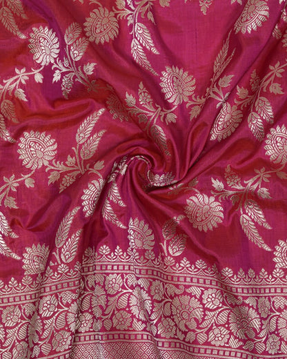 Pure Handloom Katan Silk Banarasi Saree