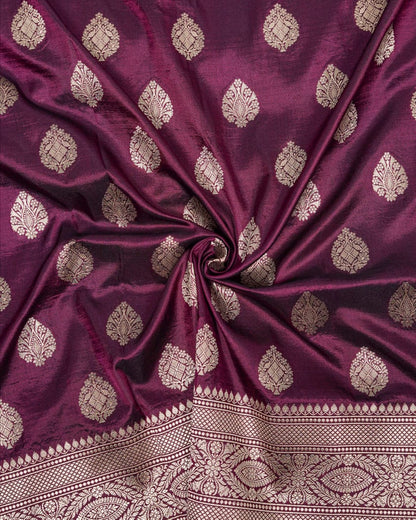 Pure handloom katan Silk banarasi saree