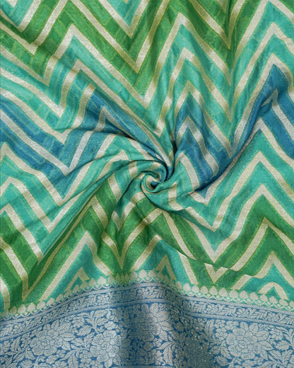 Pure Banarasi Khaddi Chiffon Saree