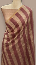Pure moonga crushed tissue silk saree