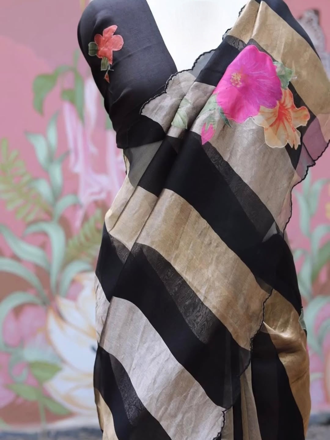 Pure Kora tissue silk saree
