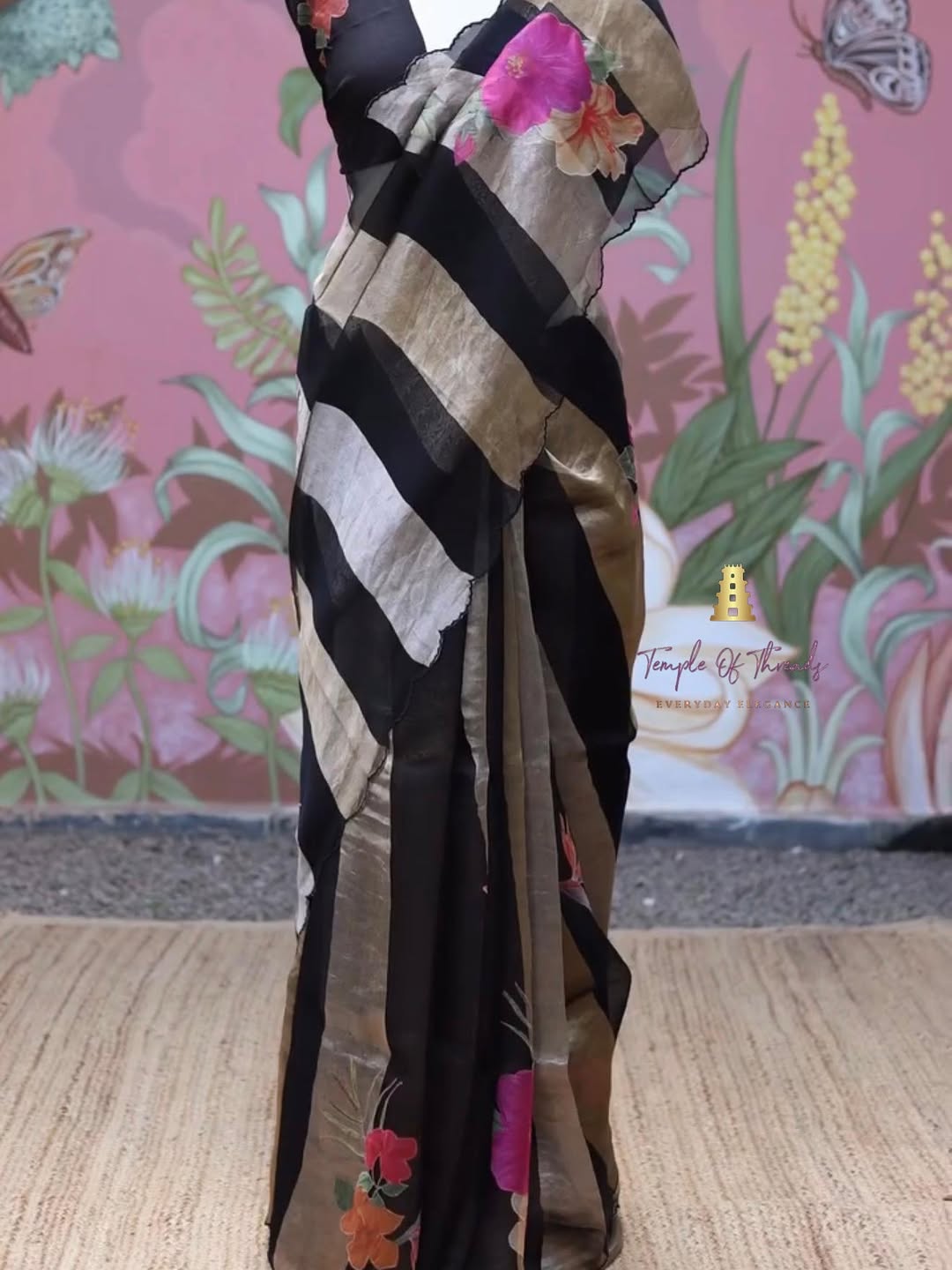 Pure Kora tissue silk saree