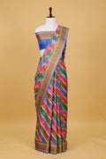 Pure khaddi chiffon saree