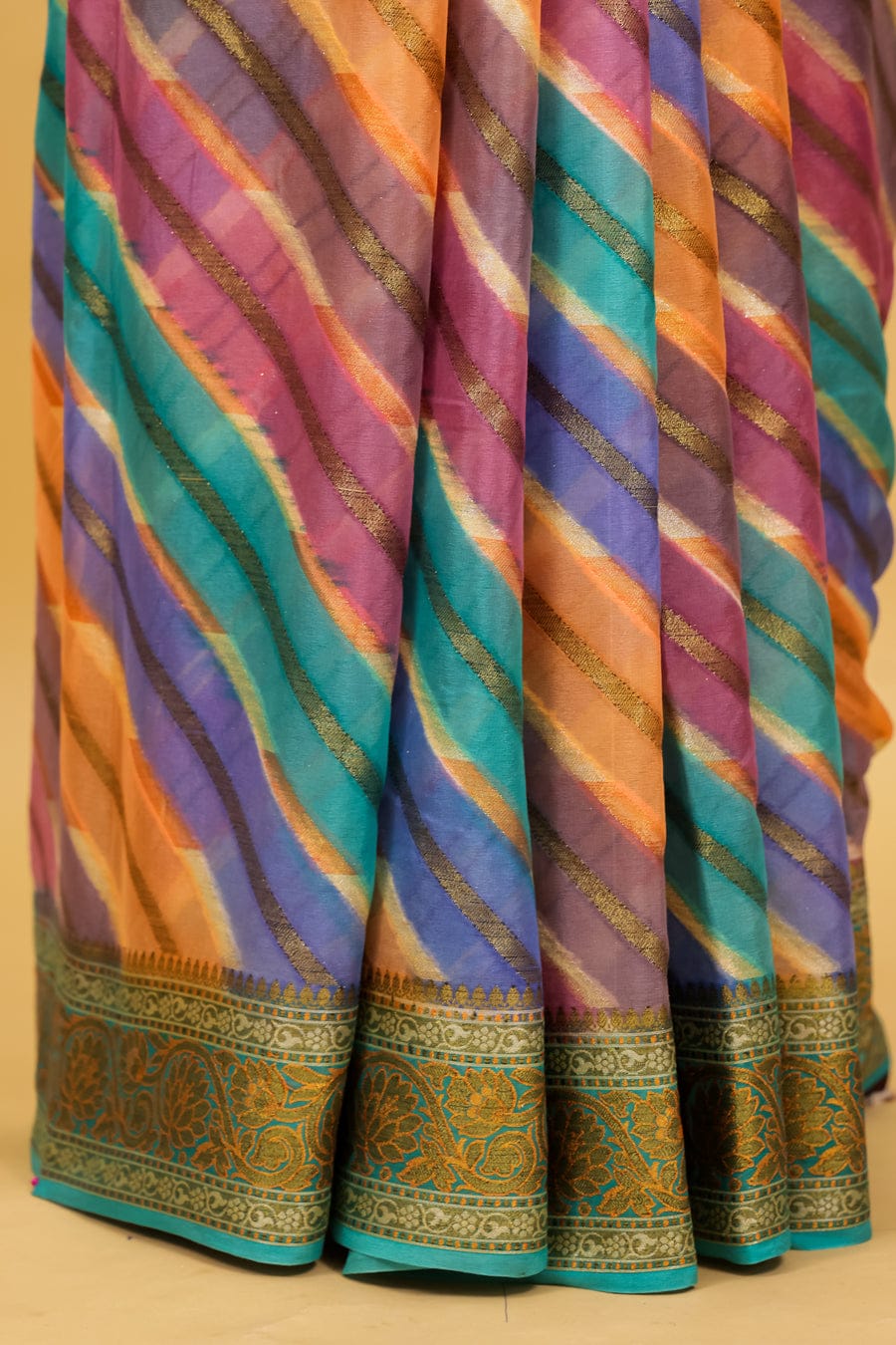 Pure khaddi chiffon saree