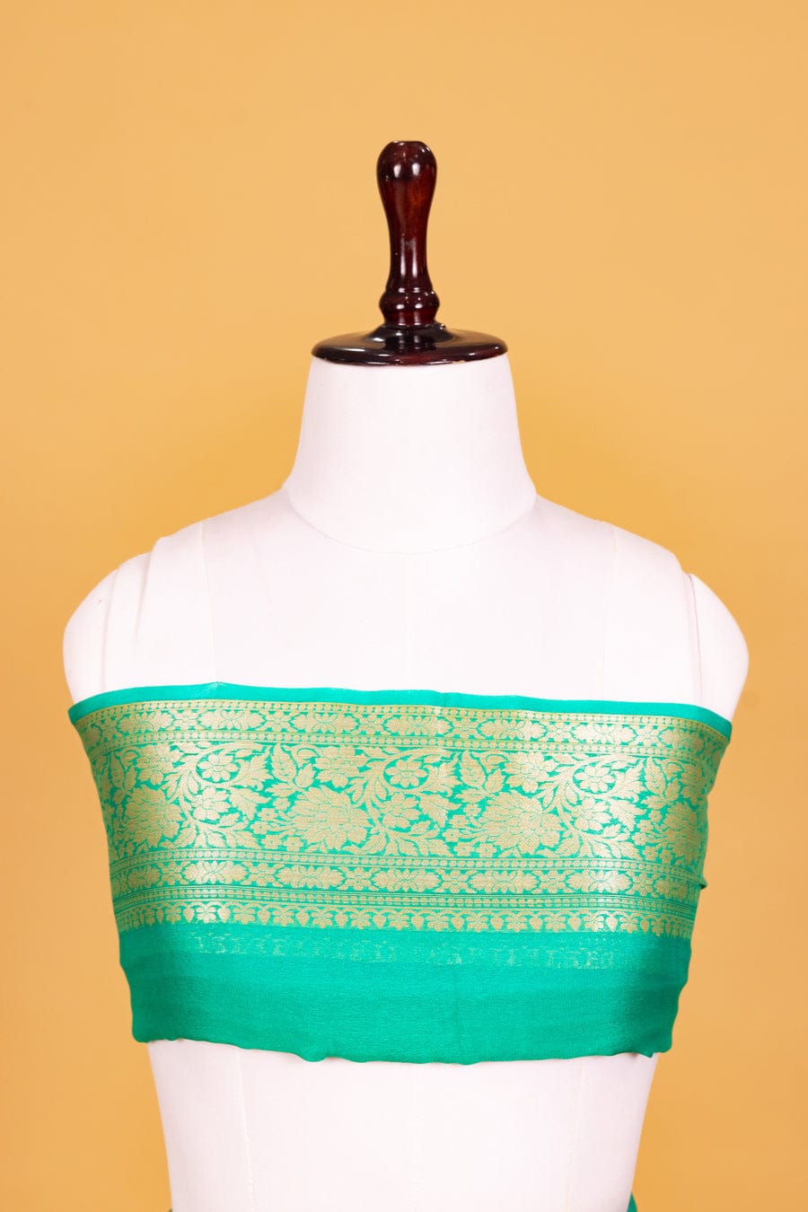 Pure banarasi khaddi chiffon saree