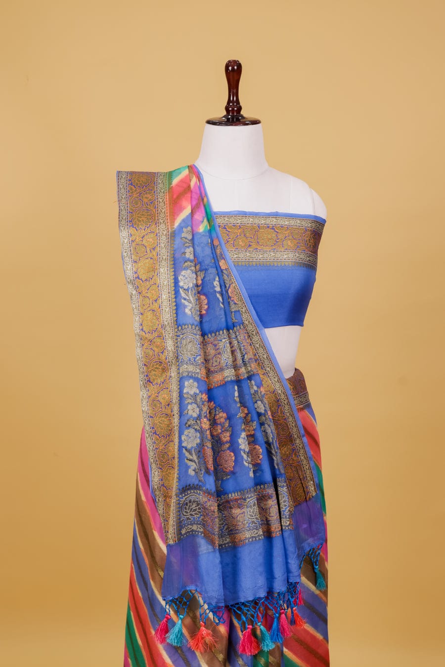 Pure khaddi chiffon saree