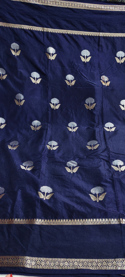 Primium quality Blended dupion silk saree