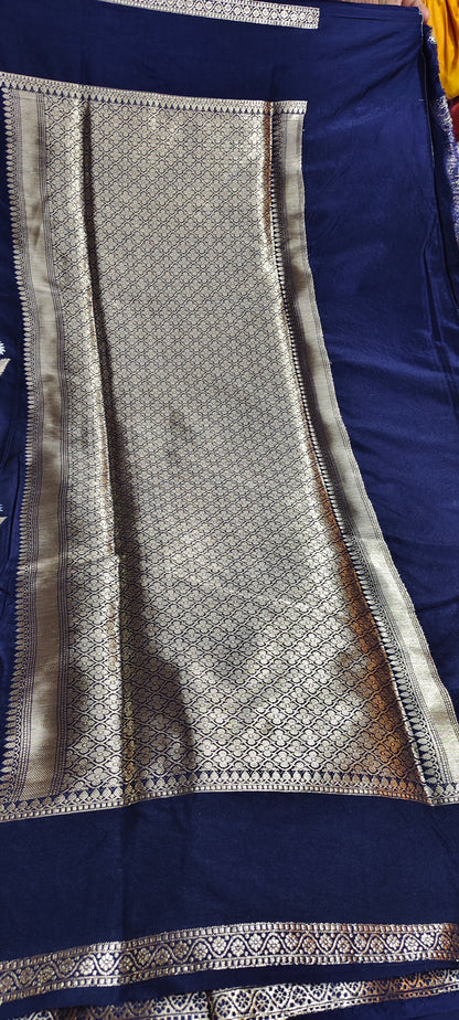 Primium quality Blended dupion silk saree