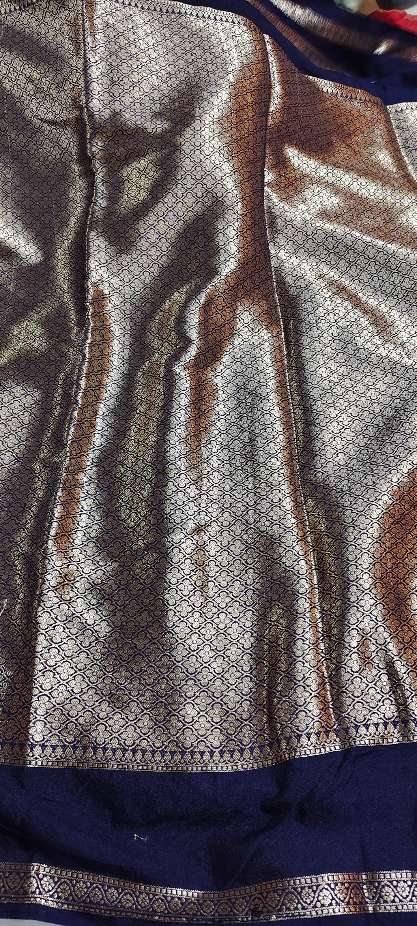 Primium quality Blended dupion silk saree