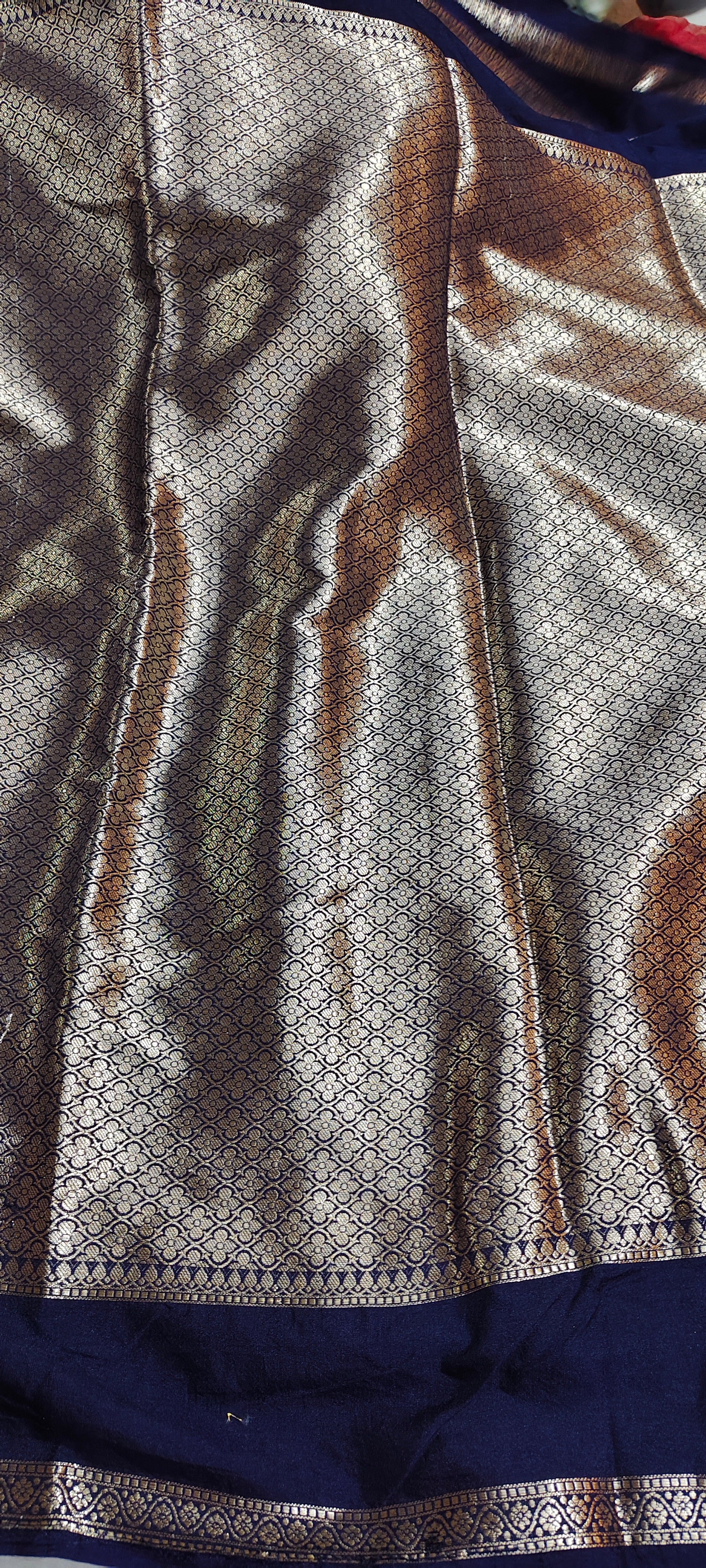 Primium quality Blended dupion silk saree