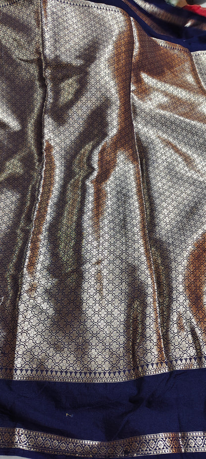 Primium quality Blended dupion silk saree