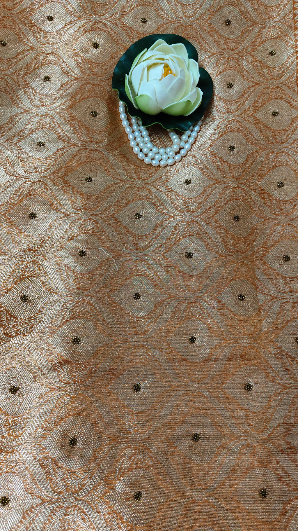 Pure tissue silk Maharani saree- Lily 🌸