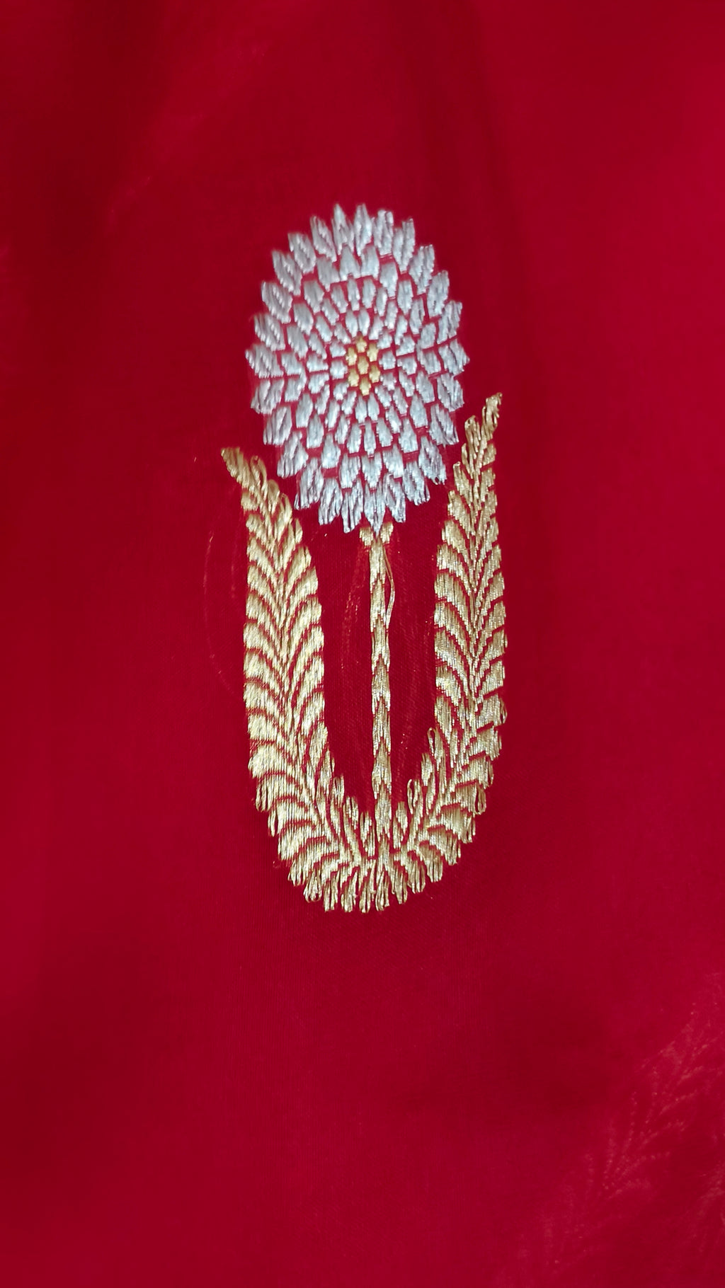 Pure banarasi kora silk saree