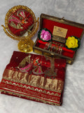 Teejh - Pure tissue silk hand embroidery saree