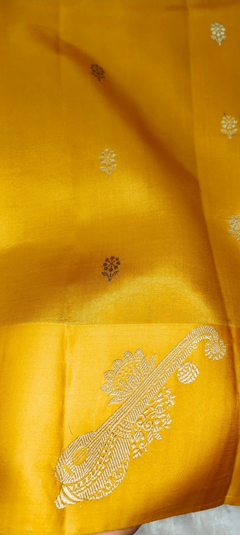 Pure Raw mango Silk saree