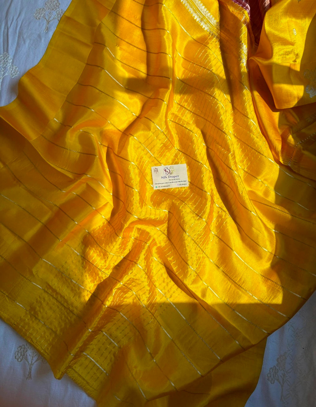 Pure Raw mango Silk saree