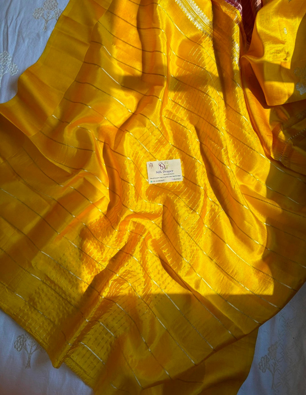 Pure Raw mango Silk saree