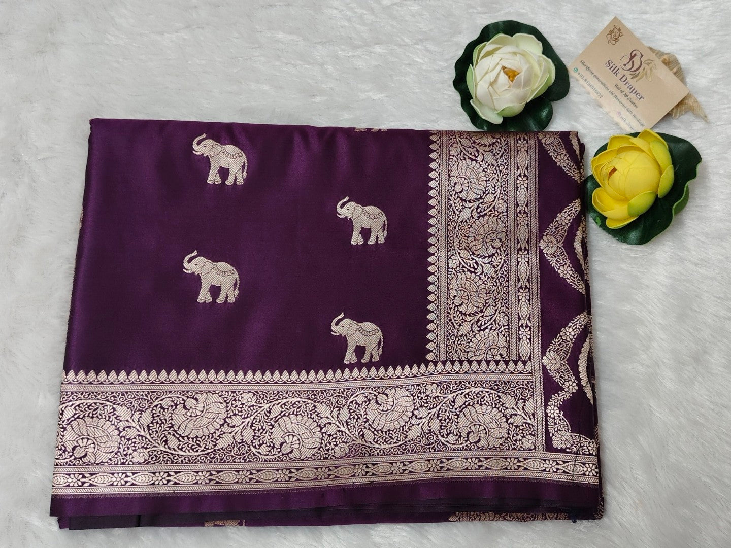 Banarasi Mashru silk saree