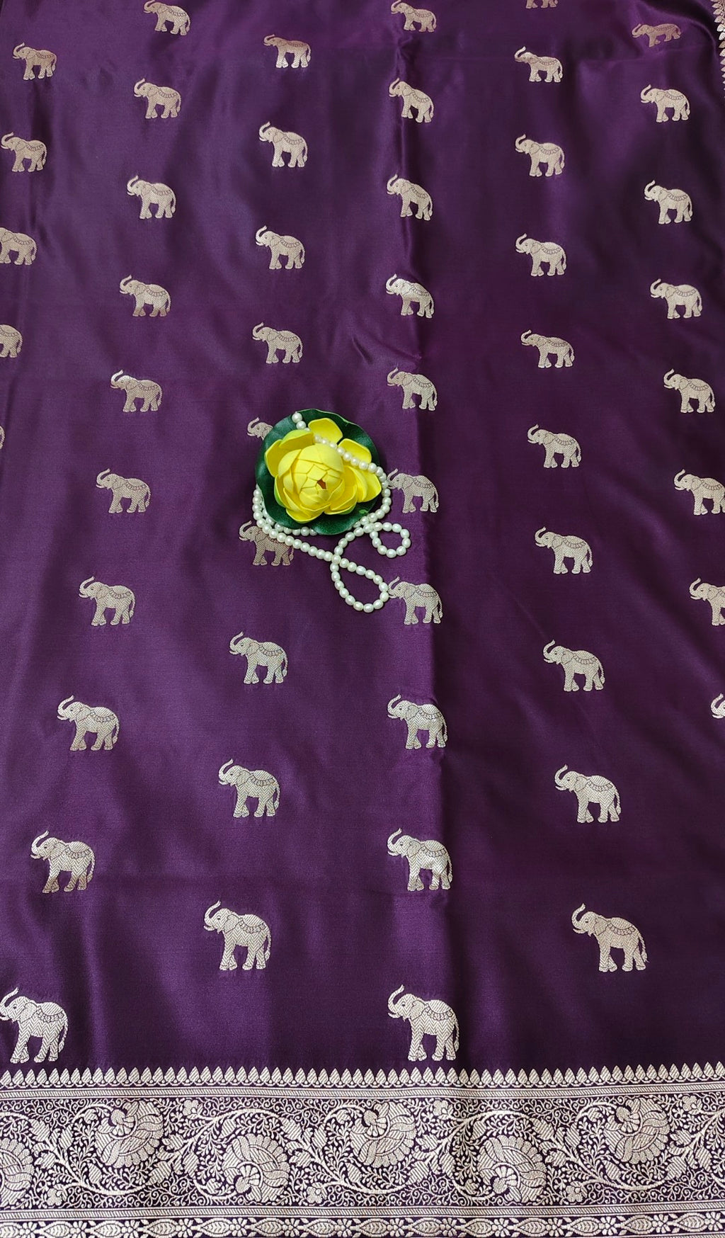 Banarasi Mashru silk saree