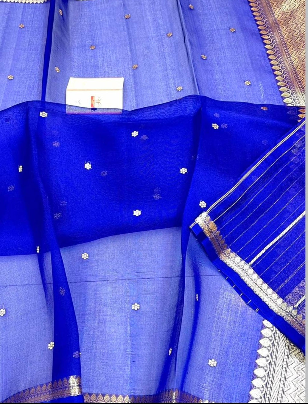 Pure kora silk handwoven Saree