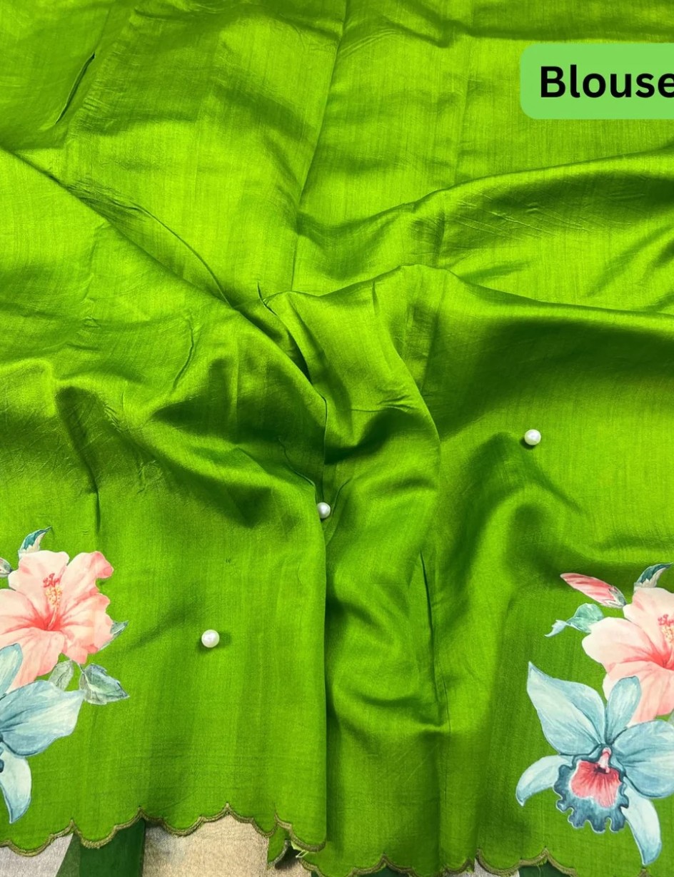 Pure Kora tissue silk saree
