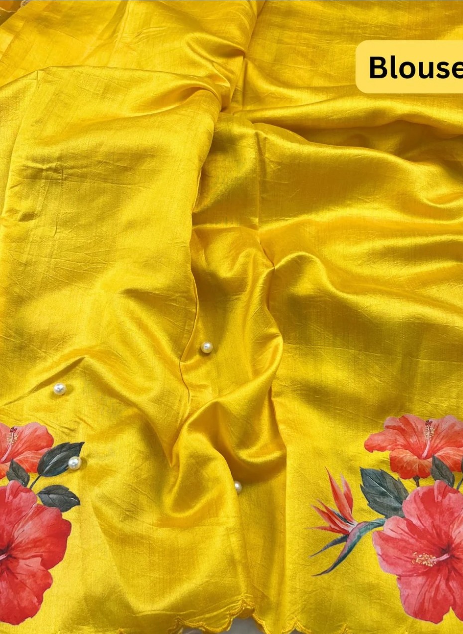 Pure Kora tissue silk saree