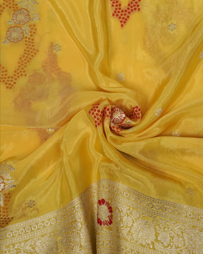 Banarasi Crepe Chiffon Saree