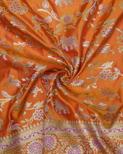 Banarasi Mashru Silk Saree