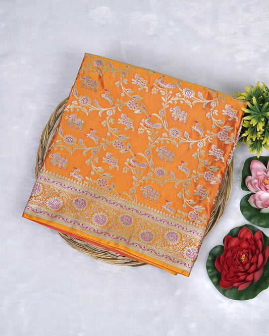 Banarasi Mashru Silk Saree