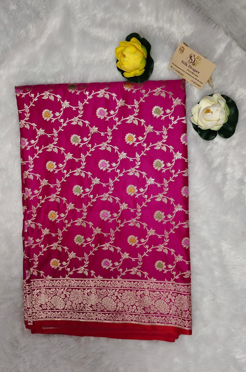 Banarasi Mashru Silk Saree